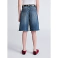 thumbnail image 3 of Weekend Academy Girls Bermuda Denim Shorts, Sizes 5-18, 3 of 8
