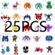 thumbnail image 2 of 25pcs Garten of BanBan Plush Toy Rainbow Friends Cartoon Game Character Doll Kawaii Monster Soft Stuffed Animal Toys for Kids25CM-25PCS16 Deng Xun unisex, 2 of 2