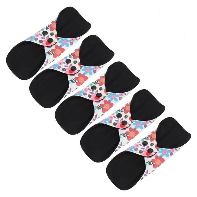 Compresas Menstruales De Algodón Transpirables Y Altamente Absorbentes, Reutilizables, Ecológicas, Suaves, Fáciles De Limpiar, Adecuadas Para La Menstruación Y El Sangrado