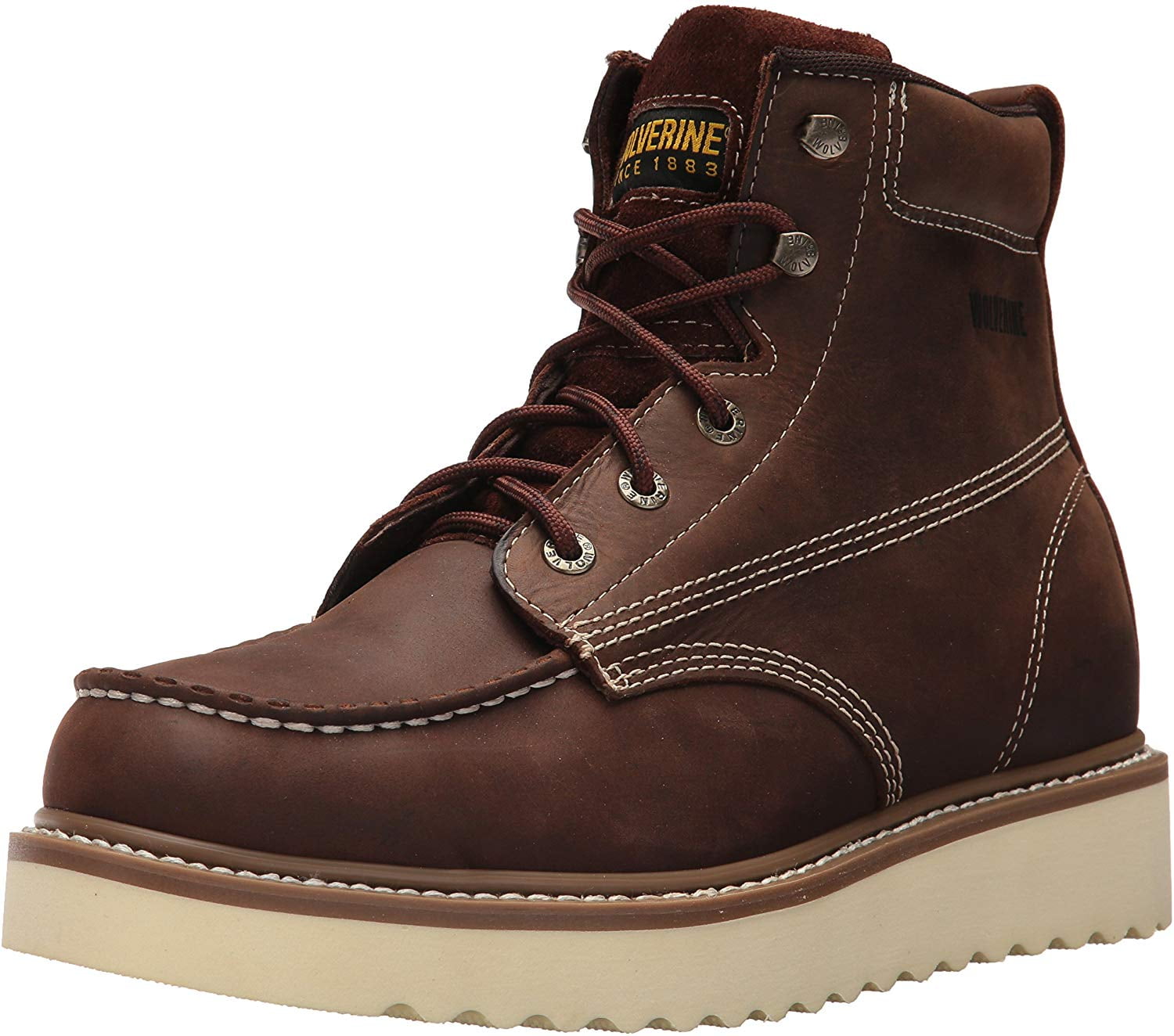 men's wedge work boots
