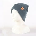 thumbnail image 2 of ZACPNCV Toddler Beanie for Boys Girls Baby Kids Warm Knit Winter Hat Green, 2 of 3