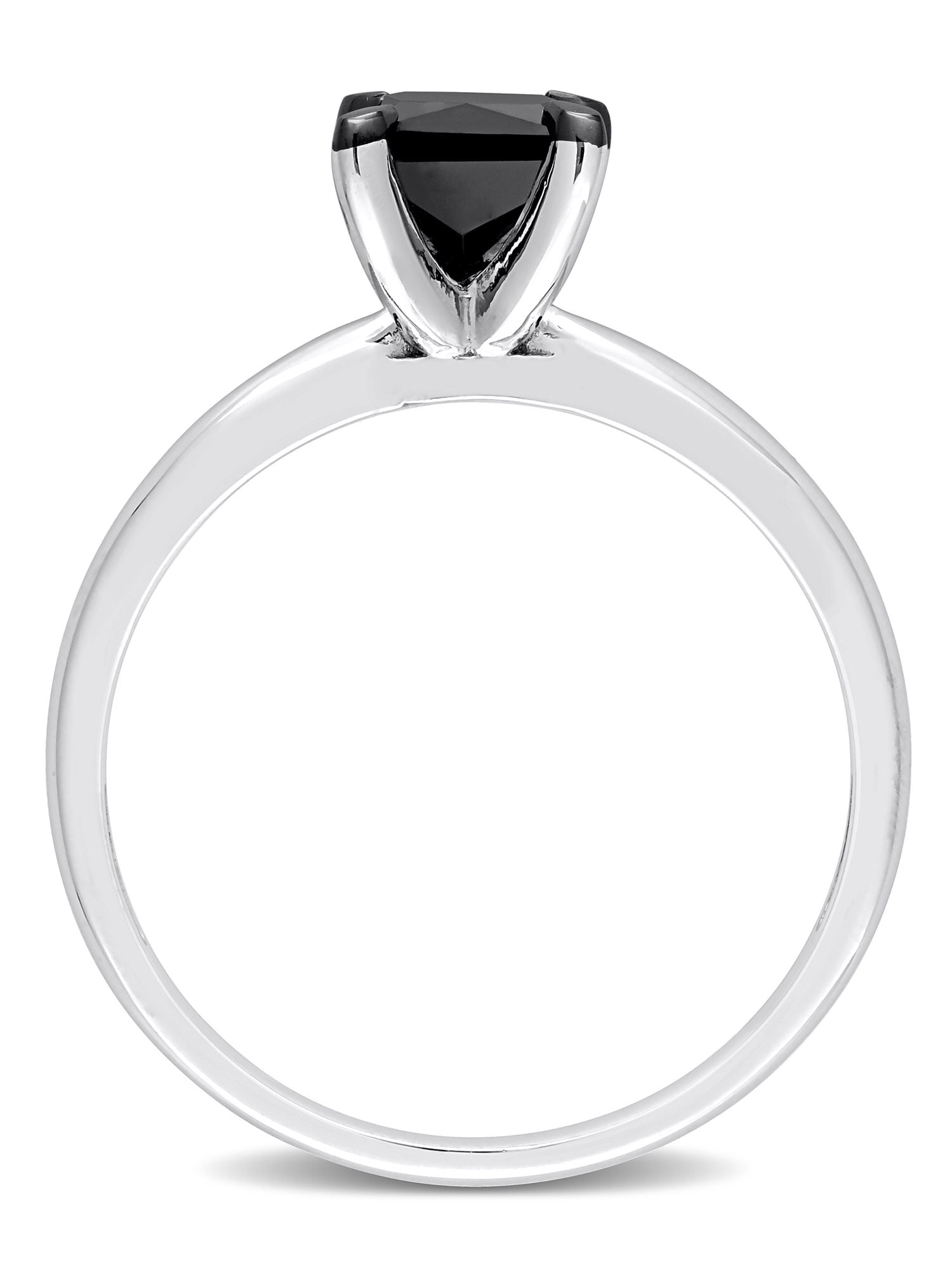 Everly Women's Diamond 14K White Gold Plated Engagement Ring