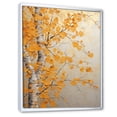 thumbnail image 2 of Designart "American Basswood Forest in Yellow II" Landscapes Framed Wall Art - Country Yellow Tree Hallway Framed Wall Art Decor, 2 of 6