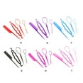 thumbnail image 3 of Hair Ponytail Tool Durable Elastic Hairstyling Accessory Good Loop Tail Styling Hairstyle Decorations Beauty Supplies for Girls pink, 3 of 6