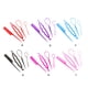 thumbnail image 5 of Guardurnaity Herramienta de cola de caballo para el cabello, accesorio de peinado elástico duradero, buen estilo de cola de bucle, decoraciones de Accesorio para el cabello púrpura, 5 of 6