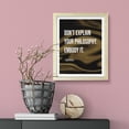 thumbnail image 4 of Don't explain your philosophy. Embody it - Epictetus, 8 x 10 Wooden Framed Print | Stoic Wisdom Inspirational Quotes, 4 of 5