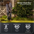 thumbnail image 3 of Greenworks 80V 14"/16" String Trimmer, with 2pk Bulk Line (Tool Only), 3 of 7