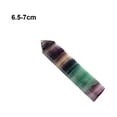 thumbnail image 4 of Monstrate Piedra para decorar el espacio, varita de fluorita de cristal Hexagonal Natural hecha con fluorita Natural exquisita Decoración del hogar Como se muestra 6.5-7cm, 4 of 6