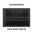 thumbnail image 3 of Equator 24" Electric Cooking Range 4 Ceramic Burner CONVECTION OVEN+AIR FRYER SS, 3 of 26