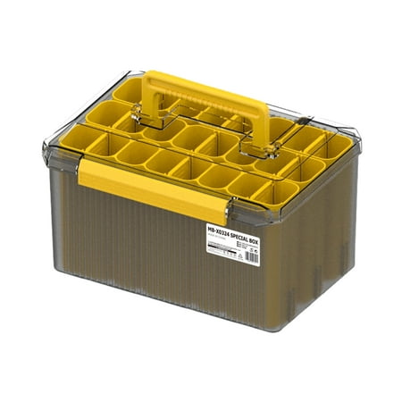 Lure Box Large Capacity Tackle Box Tackle Box Organizer Tackle Boxes Waterproof Squid Jigs Lure Organizer Fishing Tacklebox for Fishing
