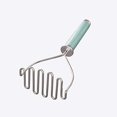 thumbnail image 2 of KitchenAid Gourmet Stainless Steel Wire Masher, 10.24-Inch, Aqua Sky, 2 of 4