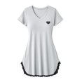 thumbnail image 3 of MEICHEN Summer Sleep Dresses for Women Women Set Casual Printed Lapel Soft Long Sleeve Sets Comfy 2 Piece Casual Pajama Womens Home Essentials Fashion Clothing, 3 of 3