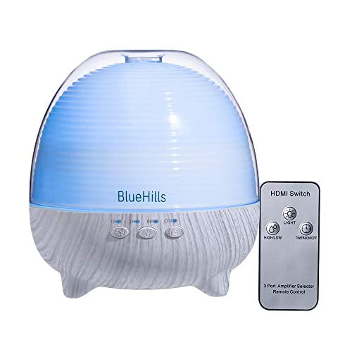 BlueHills 1000 ML Premium Essential Oil Diffuser with Remote Humidifier