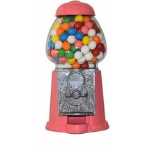 Gumball Dreams Classic Gumball Machine/Candy Dispenser, 12 Inch - Bubble Gum Pink