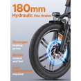 thumbnail image 4 of ENGWE LE20 Cargo Ebikes for Adults,750W Electric Bike with 48V 19.2AH(922 Wh) Removable Batteries Reach 109 Miles, UL2849, 4 of 10