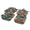 thumbnail image 4 of 8Pcs 4D 1:72 Ensamblar kits de tanques Colecciones Hobby Building Table Model Puzzle Army Battle Tank para juguetes Escritorio Navidad, 4 of 9