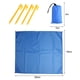 thumbnail image 2 of Manta de playa Desiderio, mantas de picnic compactas con 4 clavos molidos, impermeable, plegable, tapete a prueba de arena, accesorios de playa, elementos esenciales de verano para exteriores para, 2 of 6