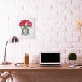 thumbnail image 2 of Stupell Industries Fashion Designer Rose Flower Glass Red Watercolor Canvas Wall Art by Amanda Greenwood, 2 of 6