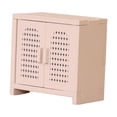 thumbnail image 2 of Siruishop Armoire de Rangement Mini pour Maison de Poupée 1:12, Accessoire Photo pour Chambre et Cuisine, Blanc Lacté, 2 of 7