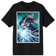 thumbnail image 5 of Naruto Shippuden Sasuke and Kakashi Men's Black T-Shirt-3XL, 5 of 7