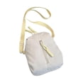 thumbnail image 2 of Bolso de hombro para mujer, bolso de viaje con cremallera, bolso de mano ligero para mujer Blanco, 2 of 9