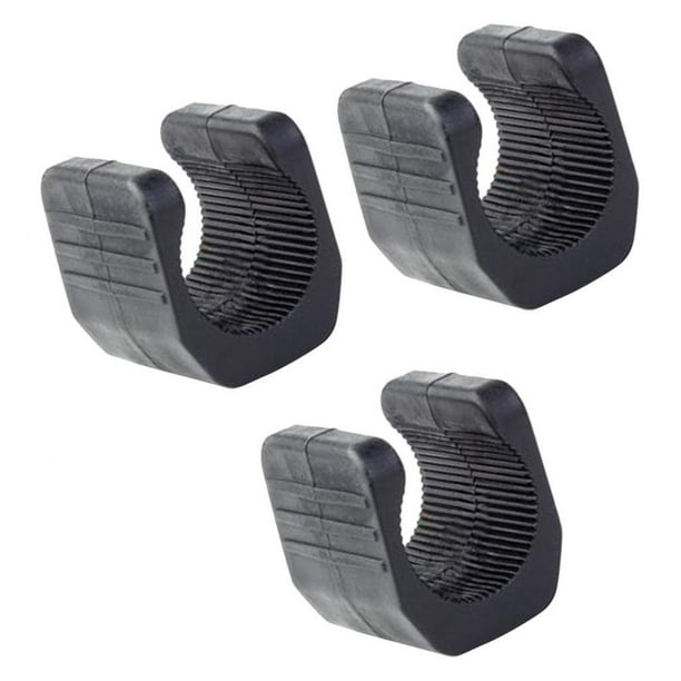 3 soportes de montaje para linternas, abrazaderas en forma de U, para fijar linternas de bicicleta. Pequeño