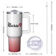 thumbnail image 2 of ️"Thank You Nurse" 40oz Tumbler Design, Expresses Gratitude Beautifully, A Sentimental Nurse Gift for Emotional Thank Yous and Recognition, 2 of 5