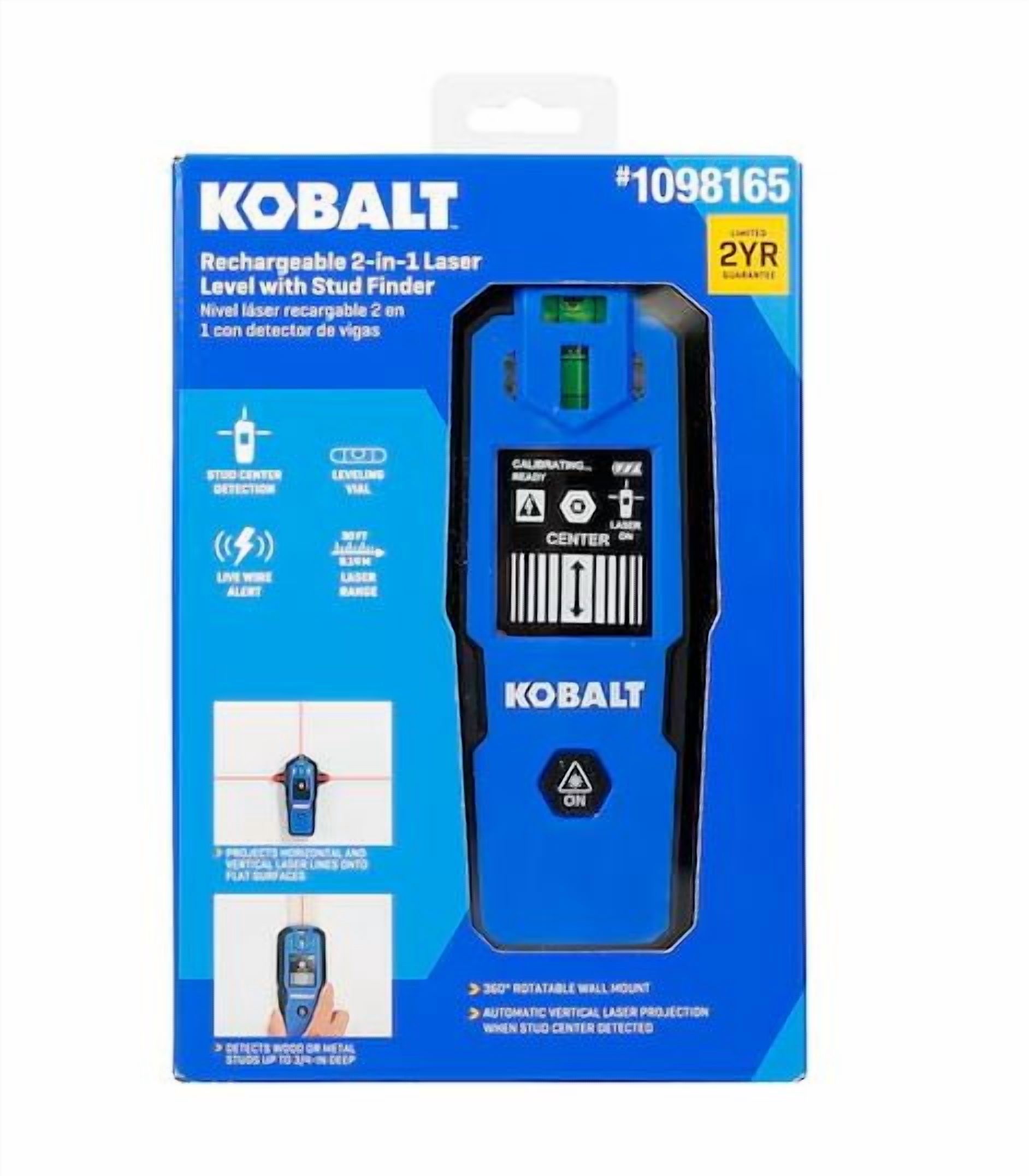 Kobalt 30-Feet Red Line generator Laser Level Kit
