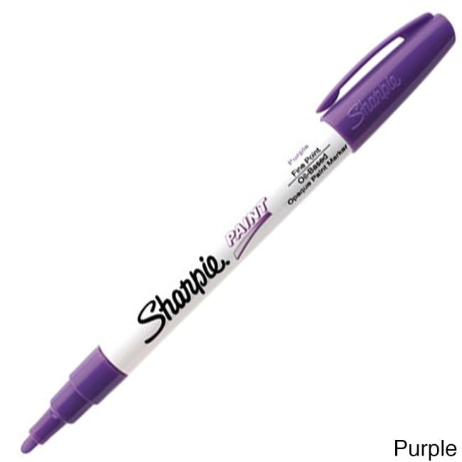 Sharpie Permanent Paint Marker Fine Point Red 35535