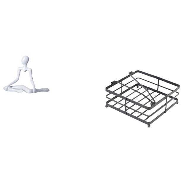 Figura de escritorio,Escultura abstracta de pensador para decoración de oficina y hogar.,Servilletero,Servilletero Dispensador de servilletas de mesa de cocina,Servilletero de mesa para boda