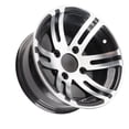 thumbnail image 1 of 12 Inch ATV Wheel Hub, High Strength Aluminum Alloy ATV Wheel Rim, Replacement for Quad Bike Go Kart Off Road Vehicle, 1 of 7
