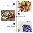 thumbnail image 4 of HONMEET 60Pcs Natural Wood Color Curtain Rings For Craft Enthusiasts Smooth Surface Diy Unfinished Rings, 4 of 5