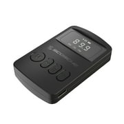Scosche Portable Bluetooth FM Transmitter/Receiver Compatible w/ Home/Car Stereo, Airplane BTTRFM-SP1