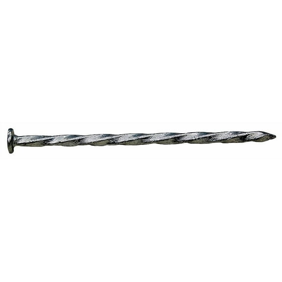 ProFIT 0010198 Deck Nail, 16D, 3-1/2 in L, Steel, Hot-Dipped Galvanized, Flat Head, Spiral Shank, 1 lb