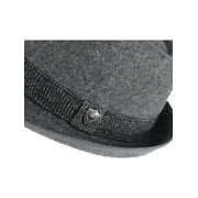 Ascentix Wool Blend All Season Fedora Hat with Herringbone Band (Men)