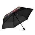 thumbnail image 2 of FORMRS Travel Umbrella Folding Auto Open Close Windproof Rain UV Protection, Warm Tartan Mosaic, 2 of 8