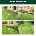 thumbnail image 4 of FXW MiniPaws Unleashed Dog Playpen, Expandable & Portable Design for Yard, RV Camping and Indoor Use, for Puppies and Small Dogs, 20-inch 8 Panels, 4 of 7