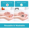 thumbnail image 4 of Tapones para los oídos para dormir con cancelación de ruido, tapones para los oídos de silicona suave que bloquean el sonido, 4 of 4