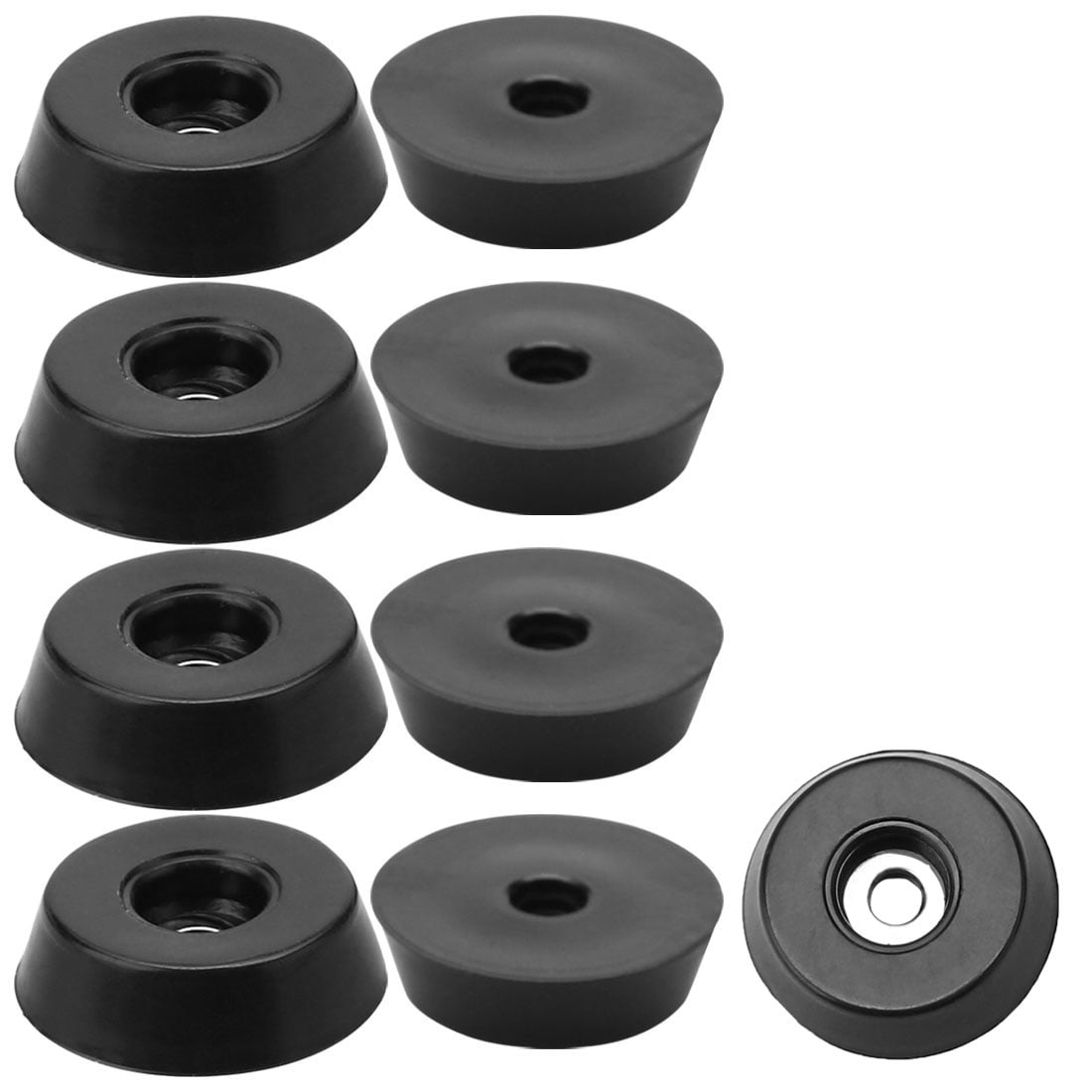 9pcs Rubber Feet Bumper Buffer Cutting Board with Metal Washer