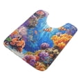 thumbnail image 3 of Ryvnso Clownfish Corals in Ocean Bathroom Shaggy Rugs Toilet Mat Soft Contour Rug, 3 of 9