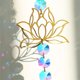 thumbnail image 3 of 2 PCS METAL LOTUS CRISTAL ARTIFICAL SANCHER CHEM CHIME (LOTUS CRISTAL), 3 of 9