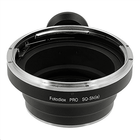 Fotodiox Pro Lens Mount Adapter - Bronics SQ (SQ-A, SQ-Am, SQ-Ai, SQ-B) Lens to Sony Alpha (A-Mount, Minolta AF, Maxxum, Dynax) SLR/DSLR