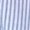 Baby Blue, variant on Blue And White Striped V-Neck Petal Sleeve Midi Dress For Women