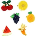 thumbnail image 2 of unbranded 30 pcs Tabletop Napkin Ring Holder Fruit Themed Napkin Buckle Hawaii Party Decorative Napkin Holder, 2 of 8