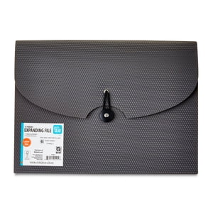Pen+Gear 13-Pocket Expanding File Folder, Gray