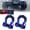 Blue, variant on AMBULL Shackles Upgrade 3/4" D Ring Shackle (2 Pack) 70,000 lbs Break Strength with 7/8" Pin, Isolator and Washer Kits for Use with Tow Strap, Winch, Off-Road Truck Vehicle Recovery, Red
