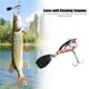 thumbnail image 3 of Señuelo de pesca de carpa de largo alcance 22g cebos falsos biónicos con ganchos de lentejuelas giratorios Tmvgtek Para estrenar, 3 of 9