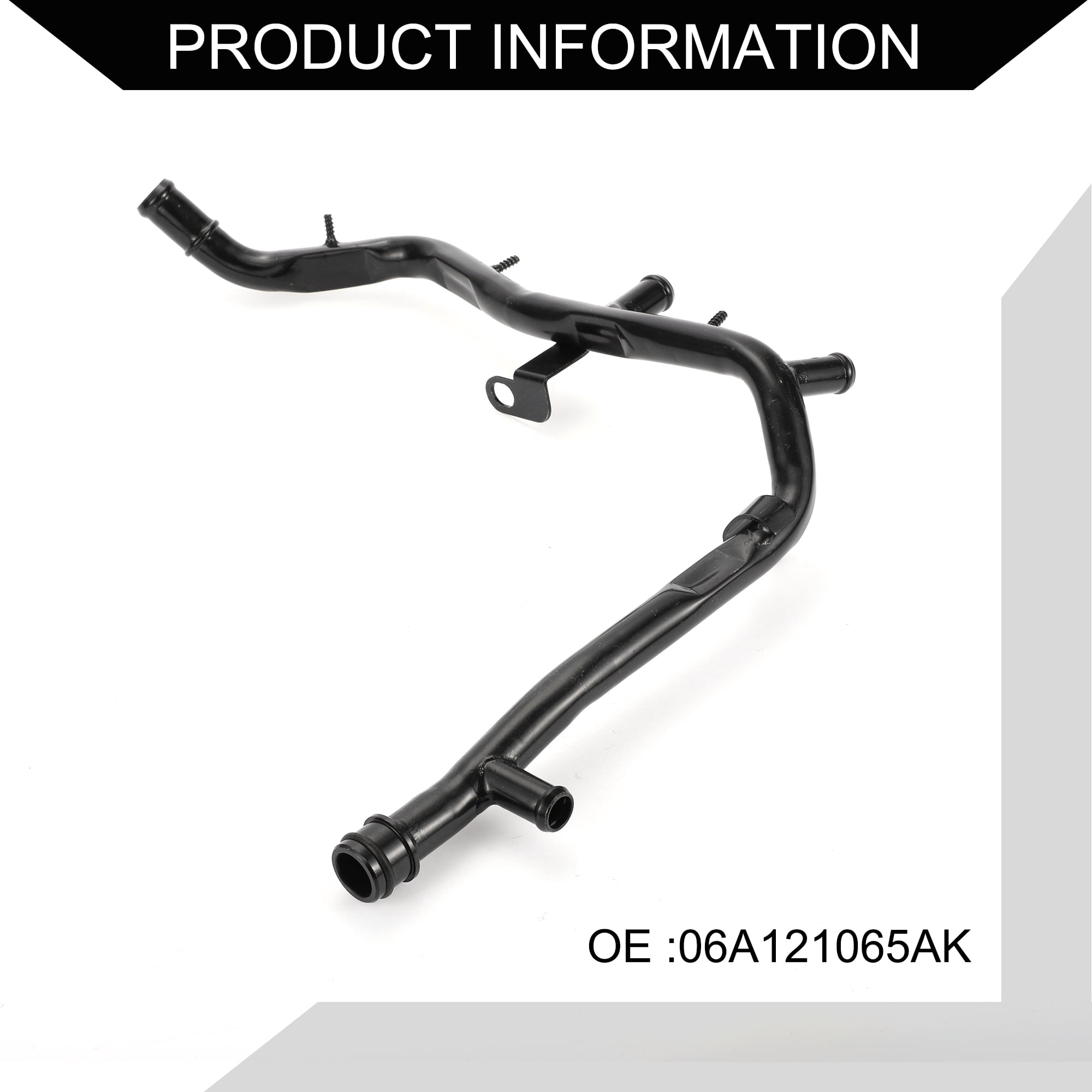 Unique Bargains Radiator Coolant Water Pipe For Volkswagen Beetle And Golf 1.8L 1999-2006