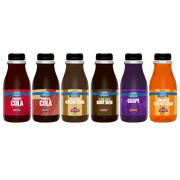 Ralph's 6 SUGAR FREE Sparkling Water Soda Maker Flavor Pack | Cherry Cola | Root Beer | Vanilla Cola | Cream Soda | Orange Cream Soda | Grape | Six 12oz Bottles | Sodamix