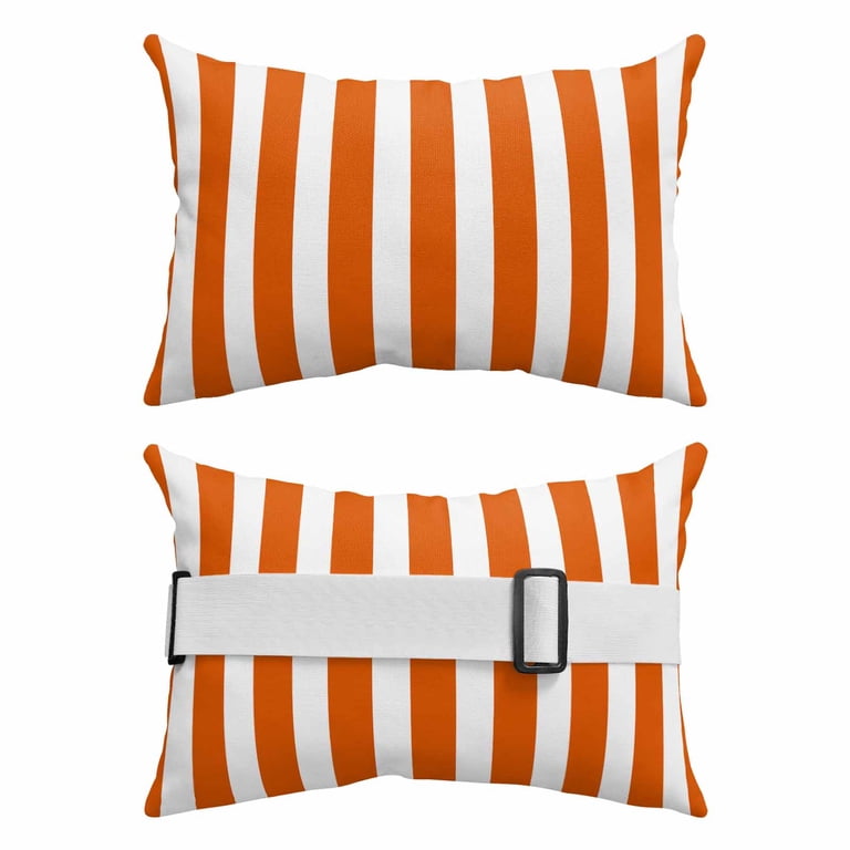 Outdoor Pillow For Chaise Lounge Chair 2 Pack Yellow Stripe Waterproof Lumbar Pillow Modern Art Vertical Stripe Headrest Cushions Insert Patio Beach Gard Outdoor Pillow For Chaise Lounge Chair 2 Pack Yellow Stripe Waterproof Lumbar Pillow Modern Art Vertical Stripe Headrest Cushions Insert Patio Beach Gard